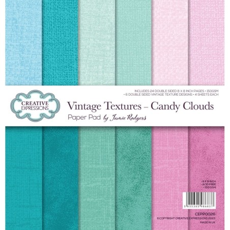 Paper Pad Candy Clouds