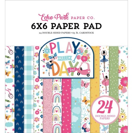 Play All Day Girl Paper Pad