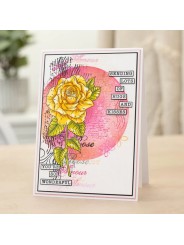Clear Stamp & Mask - Romantic Rose