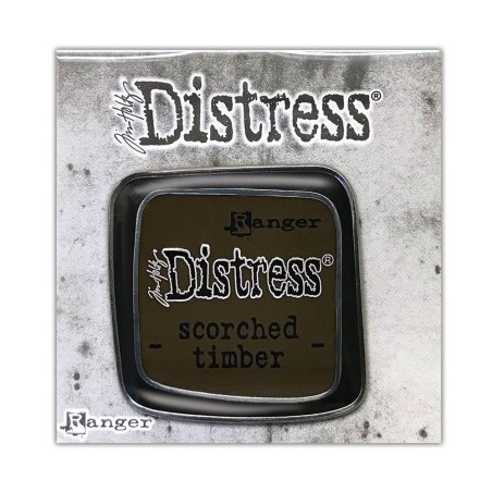 Distress Enamel Collector Pin - Scorched Timber