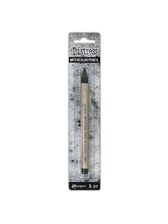 Distress Watercolor Pencil - Scorched Timber