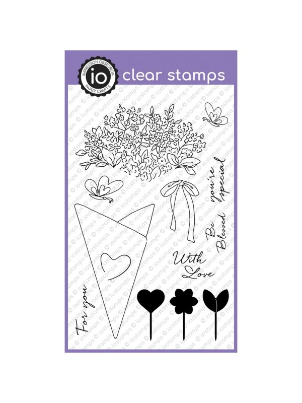 Clear Stamp - Lovingly Wrapped For You