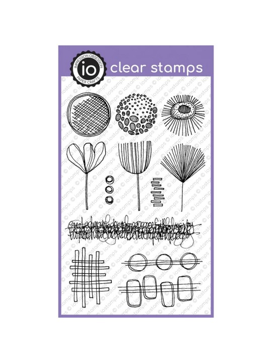 Clear Stamp - Borders & Bits