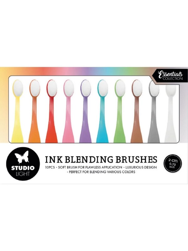 10 Ink Blending Brushes 20mm